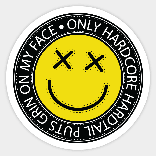 Hardtail Grin Sticker by HenrisKas